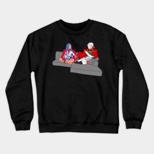 Gigi Goode and Crystal Methyd Crewneck Sweatshirt